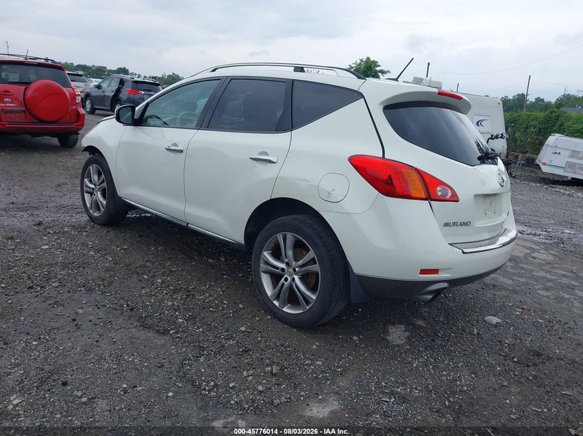 Vin: jn8az1mw3aw112499, lot: 46274795, nissan murano le 20103