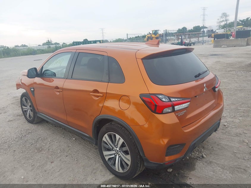 Vin: ja4aruau3mu022005, lot: 46274797, mitsubishi outlander sport 2.0 es awc 20213