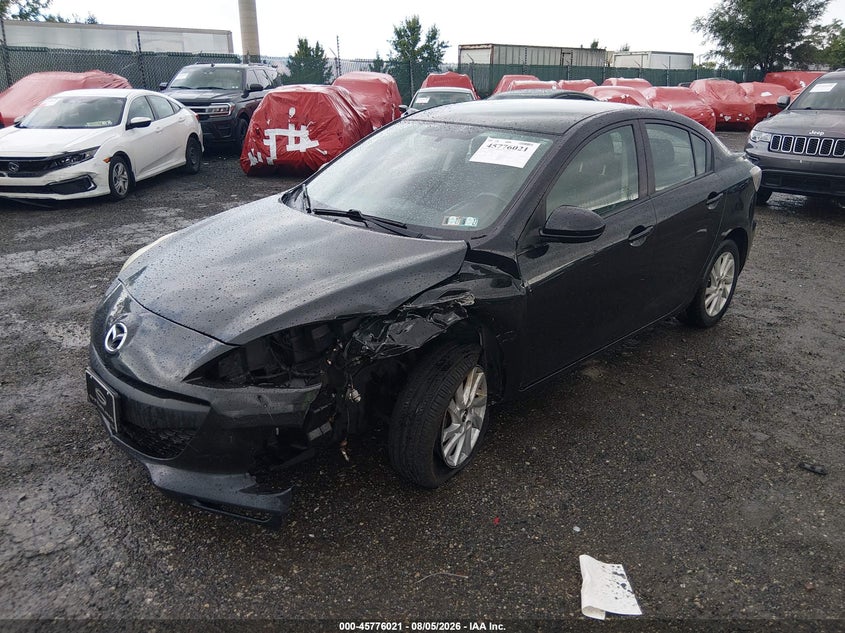 Vin: jm1bl1vp5d1811398, lot: 46274801, mazda mazda3 i touring 20132
