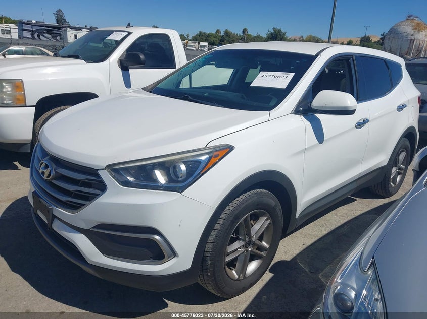 2018 Hyundai Santa Fe Sport 2.4L, Звичайний знос, IAAI, VIN 5NMZTDLB7JH070955 — фото 2
