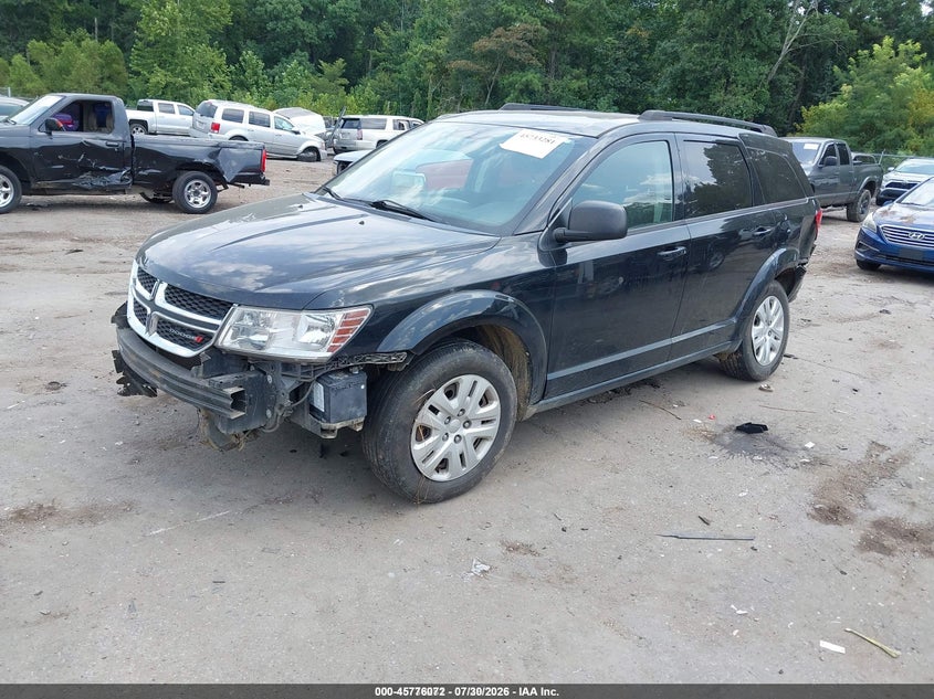 2016 Dodge Journey, Front End, IAAI, VIN 3C4PDCAB3GT197375 — photo 2
