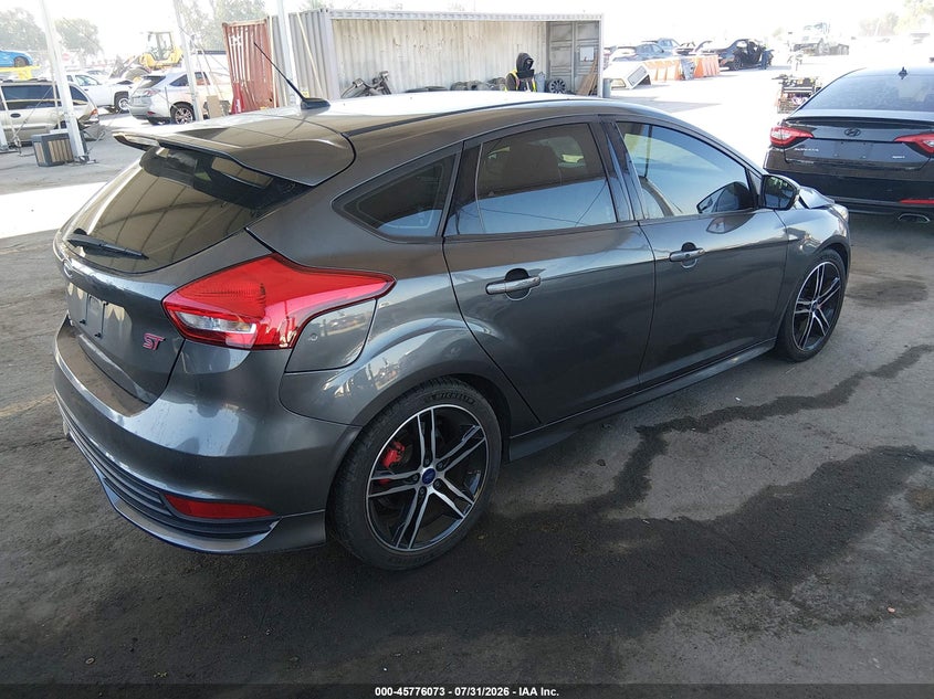 Vin: 1fadp3l94hl277467, lot: 46274853, ford focus st 20174