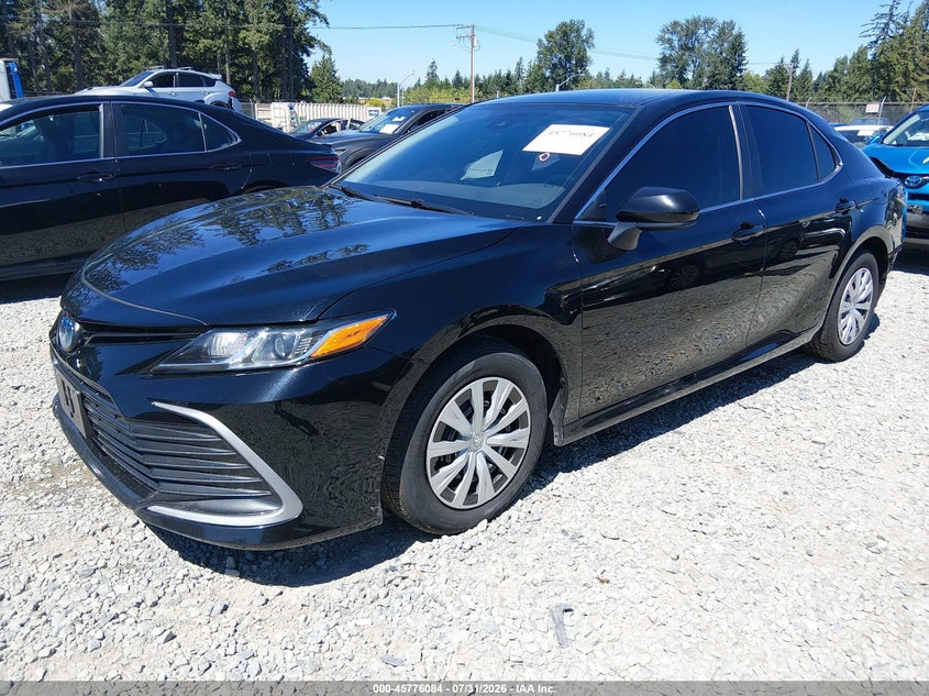 2022 Toyota Camry, Удар сзади, IAAI, VIN 4T1C31AK3NU573173 — фото 2
