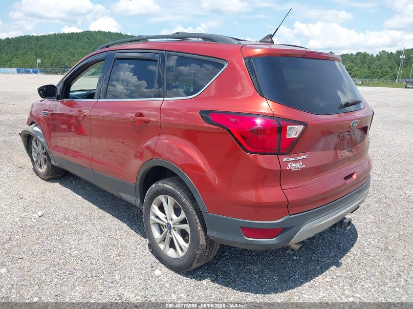 Vin: 1fmcu9hd8kua29492, lot: 46274876, ford escape sel 20193