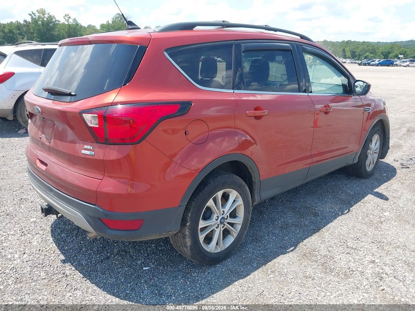 Vin: 1fmcu9hd8kua29492, lot: 46274876, ford escape sel 20194