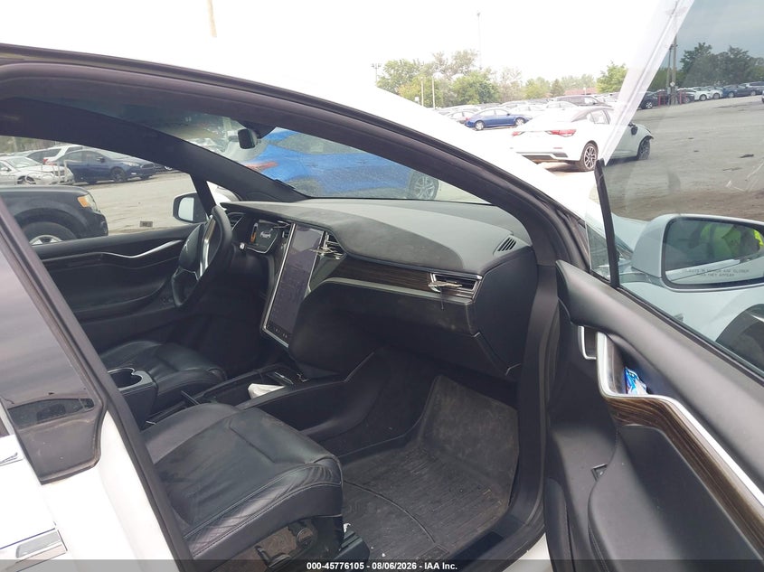 2016 TESLA MODEL X auction photo 5