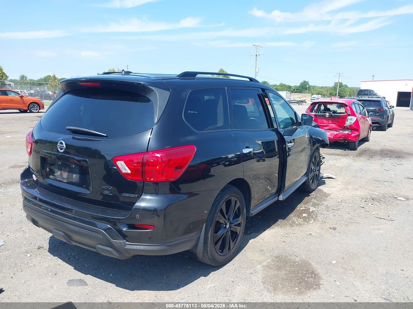 Vin: 5n1dr2mm7jc639326, lot: 46274894, nissan pathfinder sl 20184