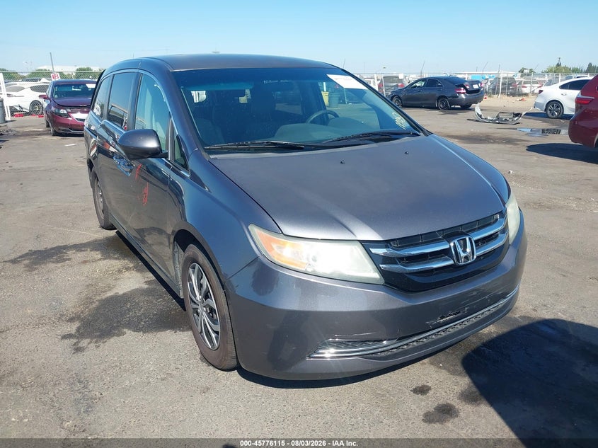 Vin: 5fnrl5h47eb075709, lot: 46274895, honda odyssey ex 2014 img_1