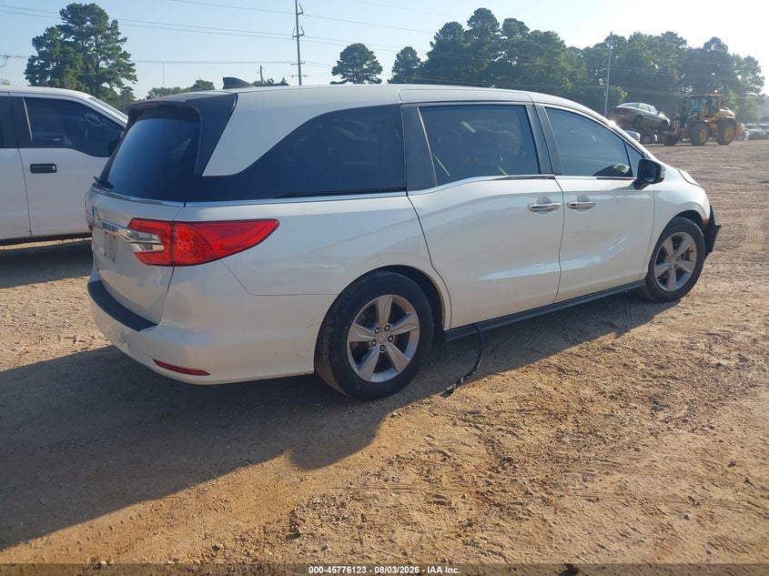 Vin: 5fnrl6h72jb084716, lot: 46274903, honda odyssey ex-l 20184