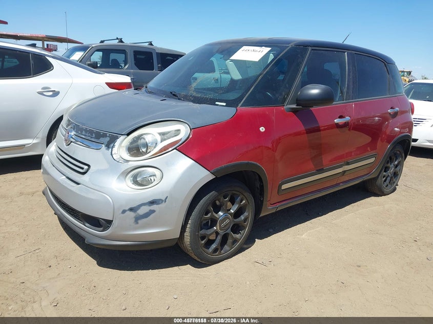 2015 Fiat 500L, Right Front, IAAI, VIN ZFBCFADH7FZ031755 — photo 2