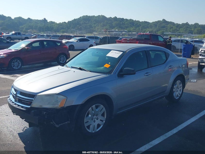 Vin: 1c3cdzab8en161118, lot: 46274942, dodge avenger se 20142