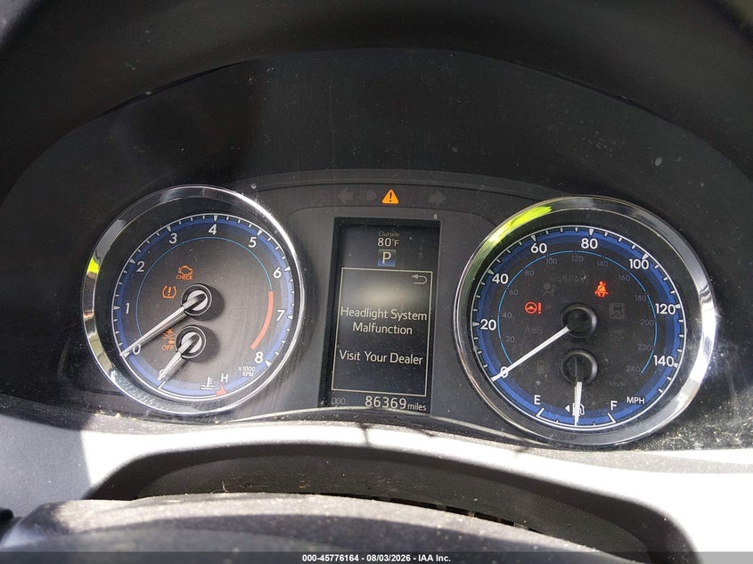 2019 TOYOTA COROLLA auction photo 7