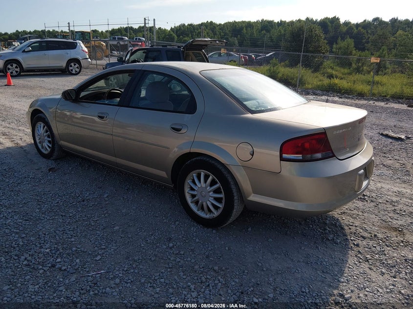 2003 CHRYSLER SEBRING SEDAN 2.7L V-6 DOHC, 200HP