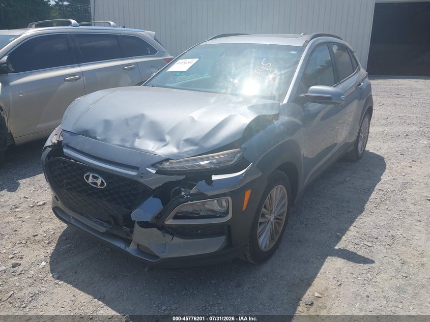 Vin: km8k62aa6ku346345, lot: 46274981, hyundai kona sel 20192