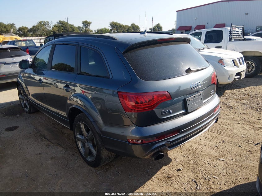 Vin: wa1wmafe7ed002927, lot: 46274982, audi q7 3.0 tdi premium 20143
