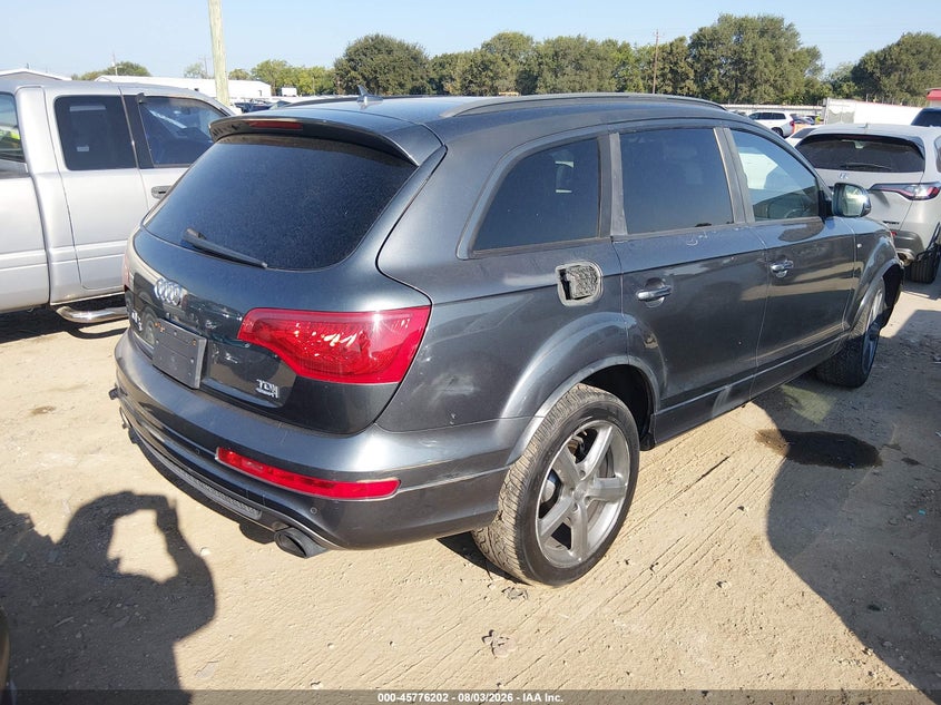 Vin: wa1wmafe7ed002927, lot: 46274982, audi q7 3.0 tdi premium 20144