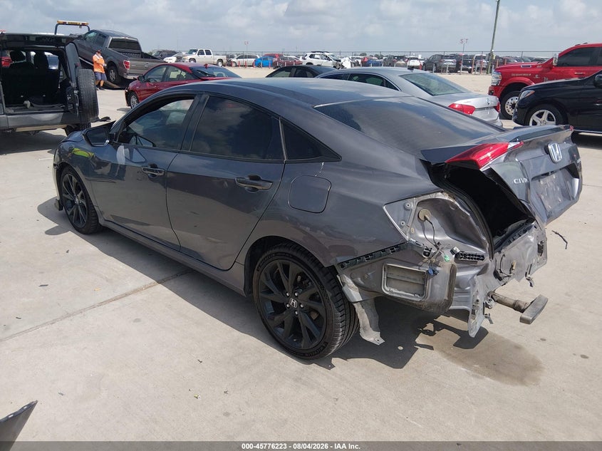 2021 HONDA CIVIC auction photo 3