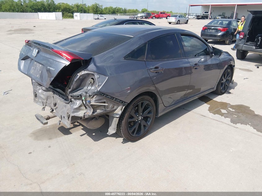 2021 HONDA CIVIC auction photo 4