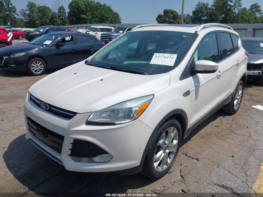 Vin: 1fmcu0j99fua99025, lot: 46275012, ford escape titanium 20152