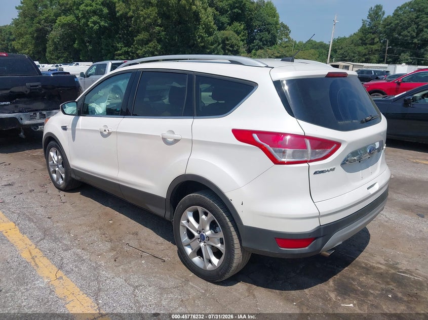 Vin: 1fmcu0j99fua99025, lot: 46275012, ford escape titanium 20153