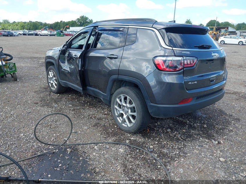 Vin: 3c4njdfb3nt218933, lot: 46275032, jeep compass latitude lux 4x4 20223