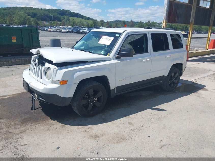 Vin: 1c4njpfa3cd690450, lot: 46275044, jeep patriot latitude 20122