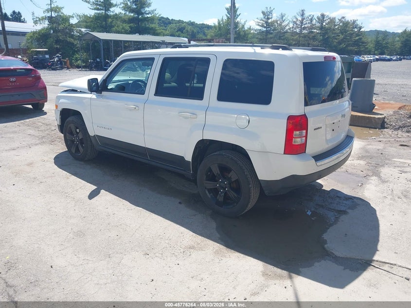 Vin: 1c4njpfa3cd690450, lot: 46275044, jeep patriot latitude 20123