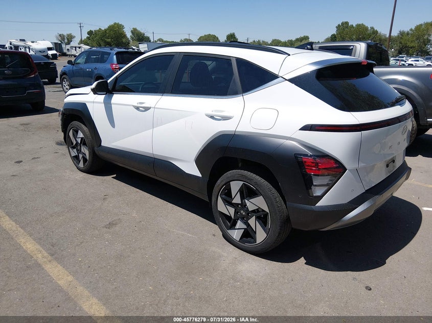 Vin: km8heca34ru089491, lot: 46275059, hyundai kona limited 20243