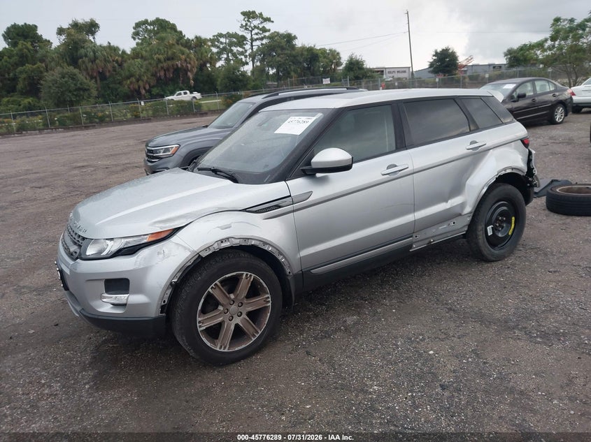 Vin: salvp2bg3fh067590, lot: 46275070, land rover range rover evoque pure 20152