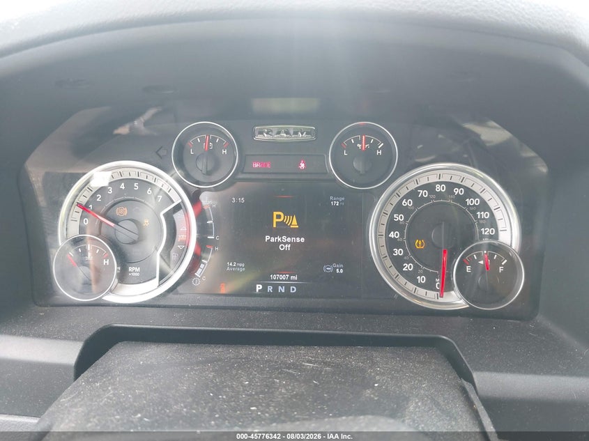 2015 RAM 2500 auction photo 7