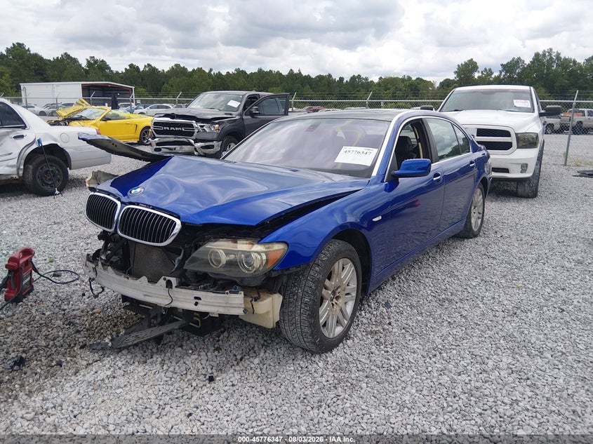 2008 BMW 750LI auction photo 2