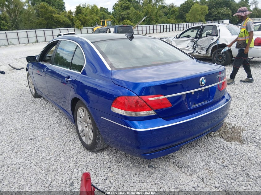 2008 BMW 750LI auction photo 3