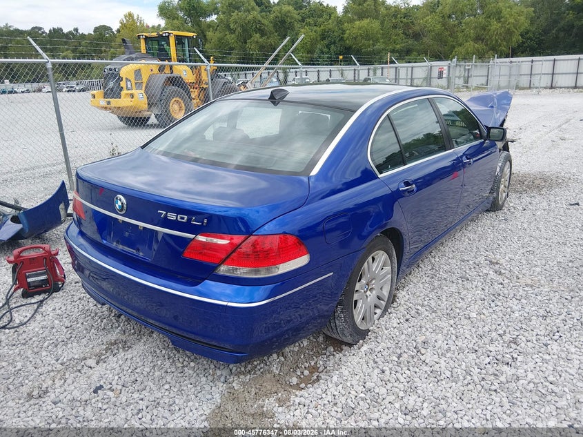2008 BMW 750LI auction photo 4