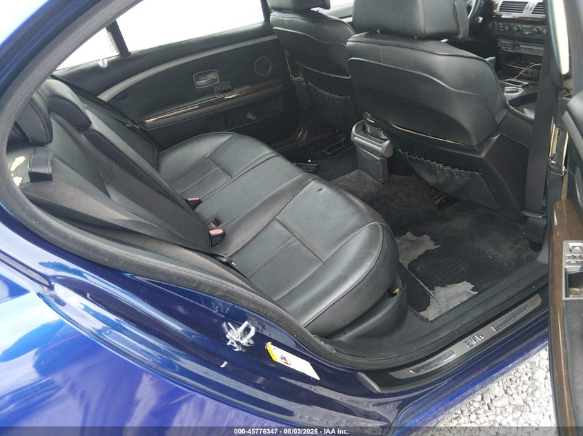 2008 BMW 750LI auction photo 8
