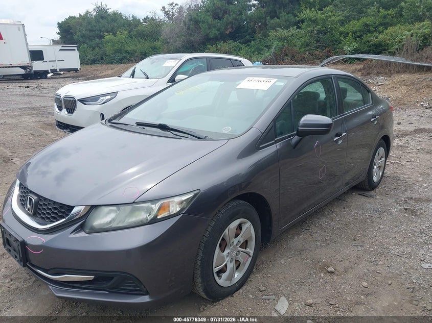 2015 HONDA CIVIC auction photo 2