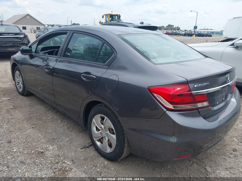 2015 HONDA CIVIC auction photo 3