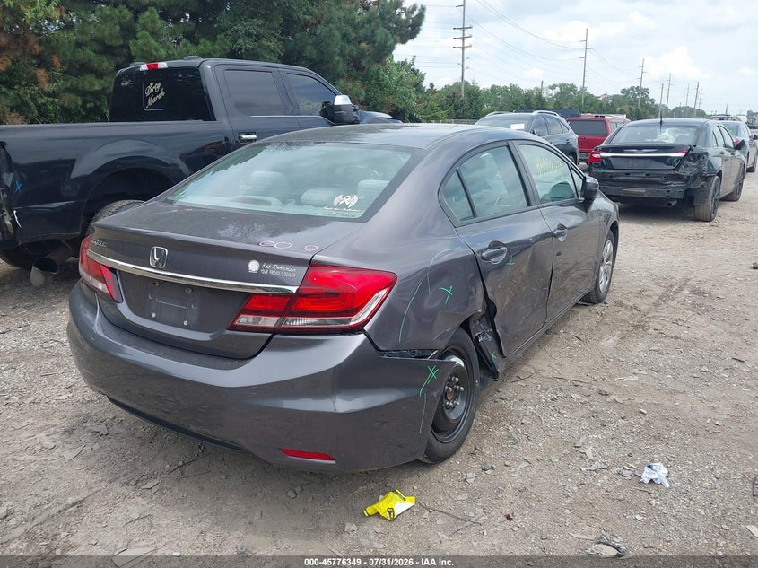 2015 HONDA CIVIC auction photo 4