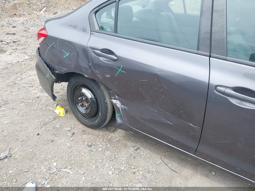 2015 HONDA CIVIC auction photo 6