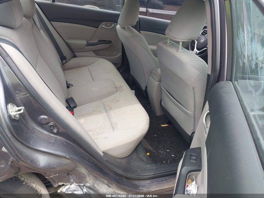 2015 HONDA CIVIC auction photo 8