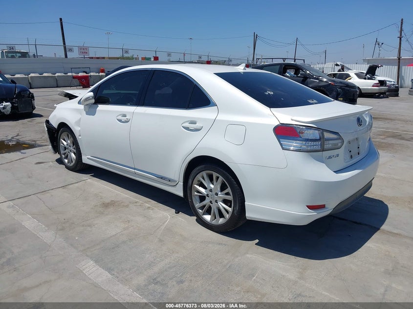 Vin: jthbb1ba0a2017027, lot: 46275153, lexus hs 250h premium 20103
