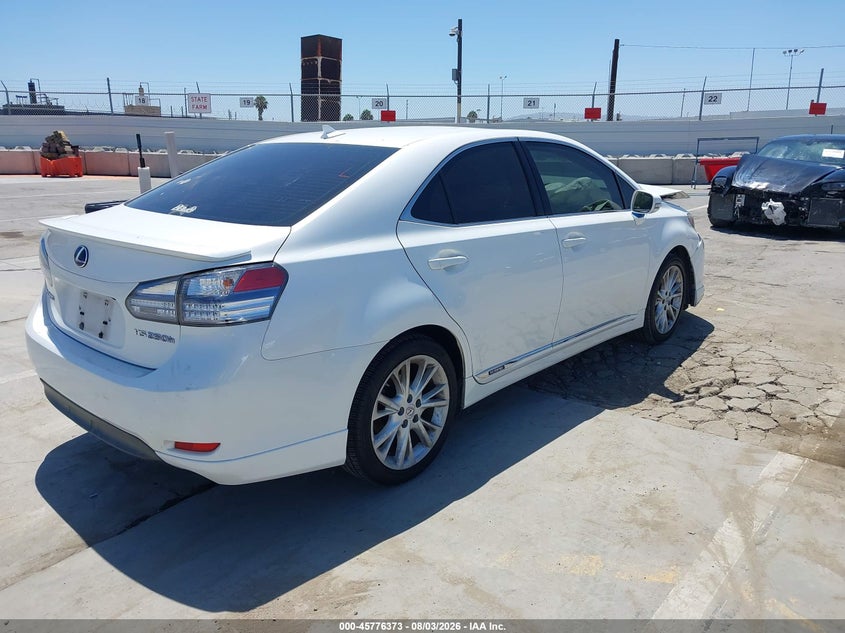 2010 LEXUS HS 250H auction photo 4