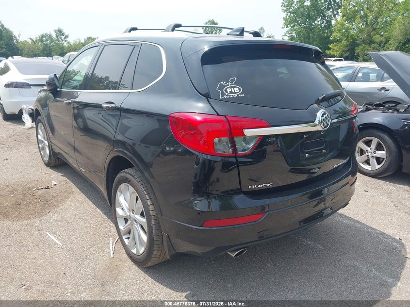 Vin: lrbfx3sx3jd003999, lot: 46275156, buick envision premium i 20183