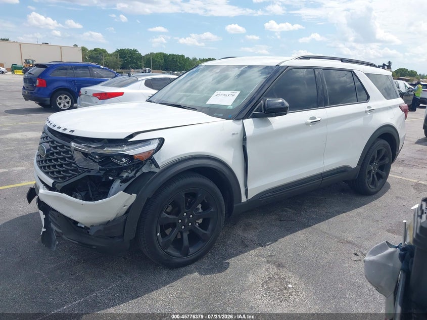 Vin: 1fmsk7kh9rga50359, lot: 46275159, ford explorer st-line 20242