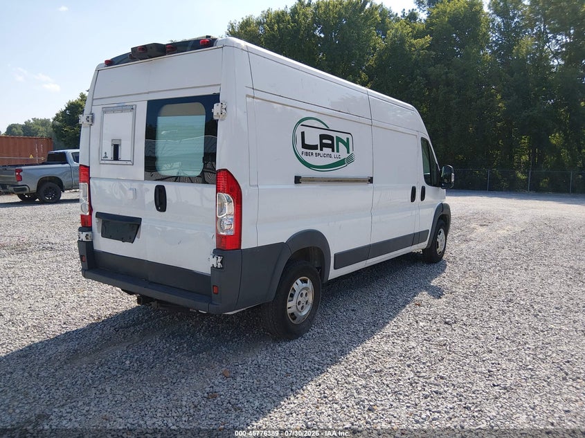 Vin: 3c6trvddxee120343, lot: 46275169, ram promaster 2500 high roof 20144
