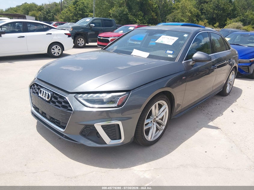 Vin: waueaaf46rn010628, lot: 46275178, audi a4 premium plus 45 tfsi s line quattro s tronic 20242