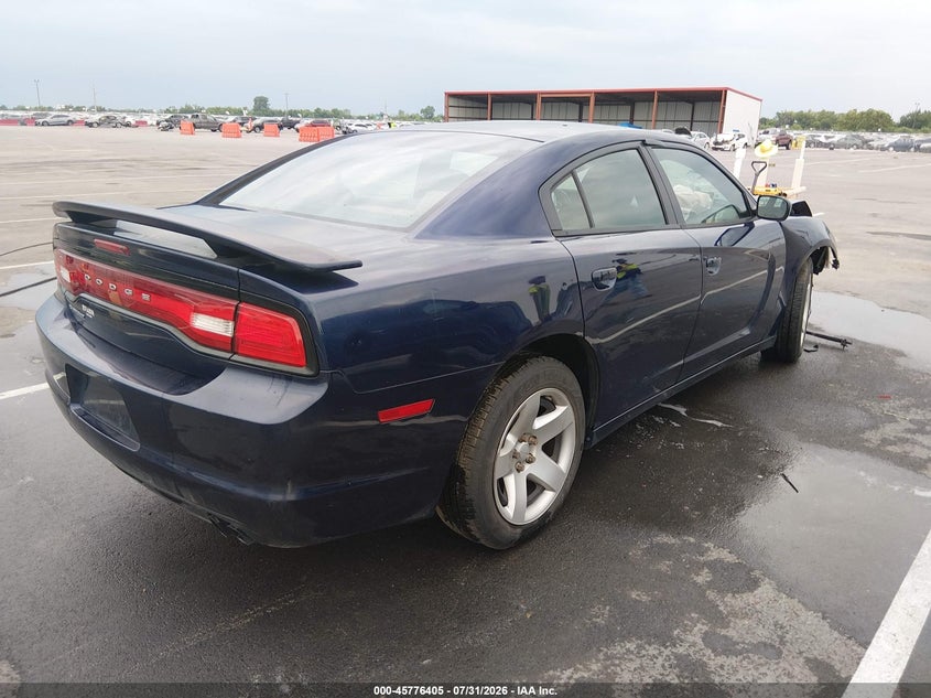 Vin: 2c3cdxat0eh357754, lot: 46275185, dodge charger police 20144