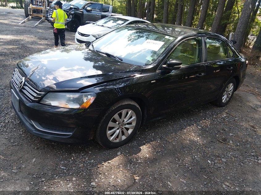 Vin: 1vwap7a35dc134182, lot: 46275212, volkswagen passat 2.5l wolfsburg edition 20132