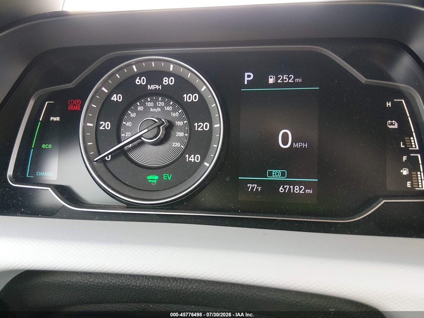 HYUNDAI IONIQ HYBRID 2020 VIN KMHC65LC2LU218772
