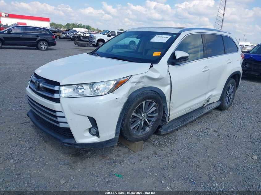 Vin: 5tdkzrfh5hs517254, lot: 46275286, toyota highlander xle 20172
