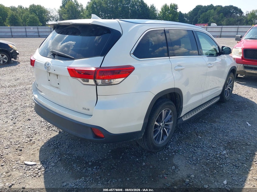 Vin: 5tdkzrfh5hs517254, lot: 46275286, toyota highlander xle 20174